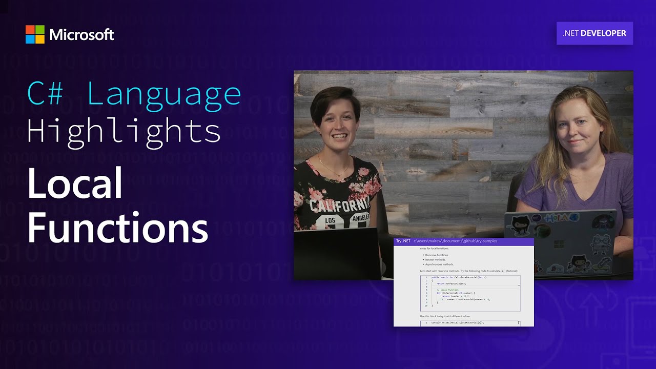 C# Language Highlights: Local Functions