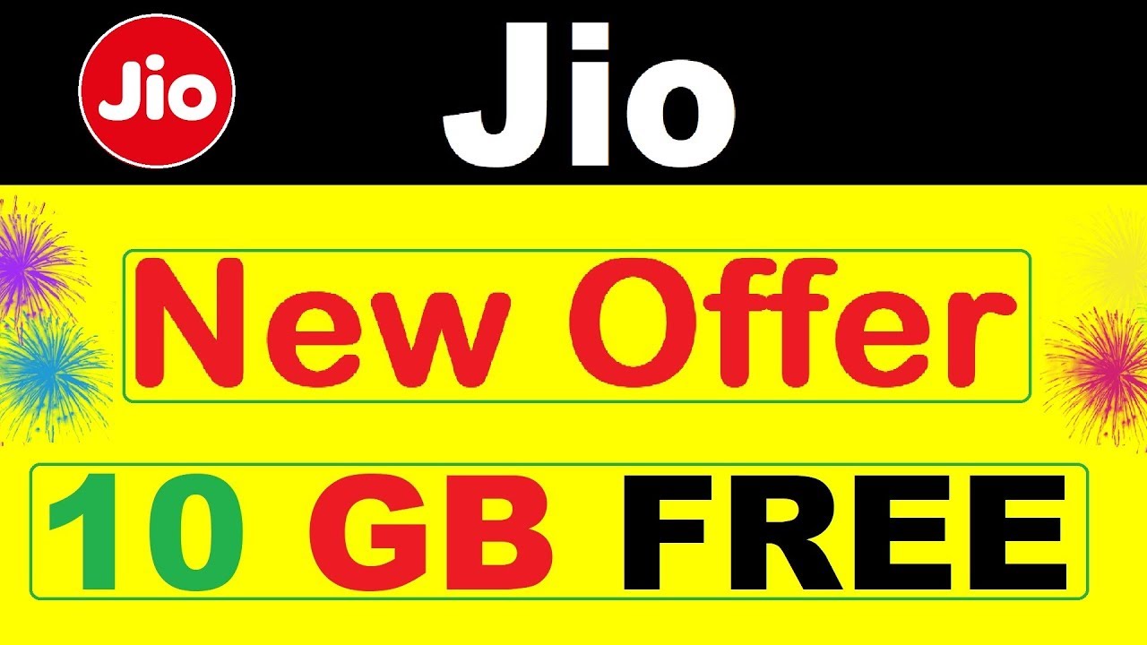 jio new offer 2019 | jio celebration pack get 10GB data free April 2019