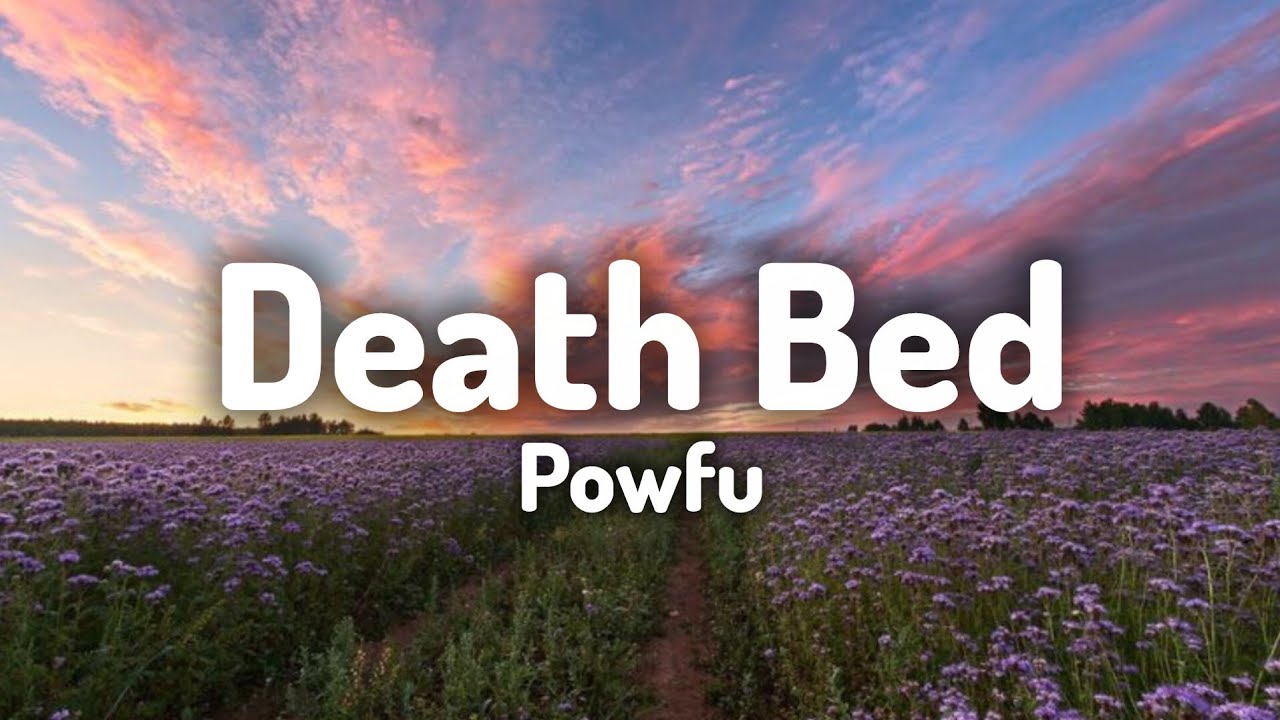 Powfu - Death Bed ( Lyrics ) With “I Let You Fade 