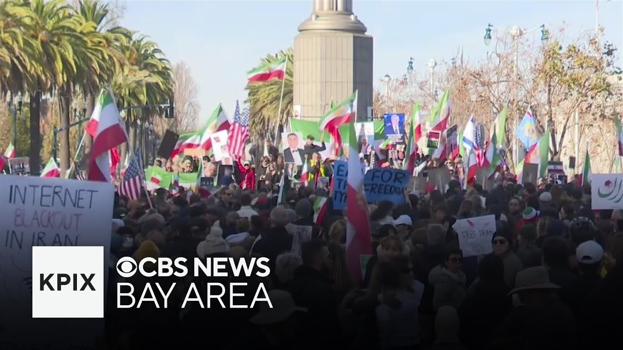 Many rally in San Francisco, call for regime change in Iran