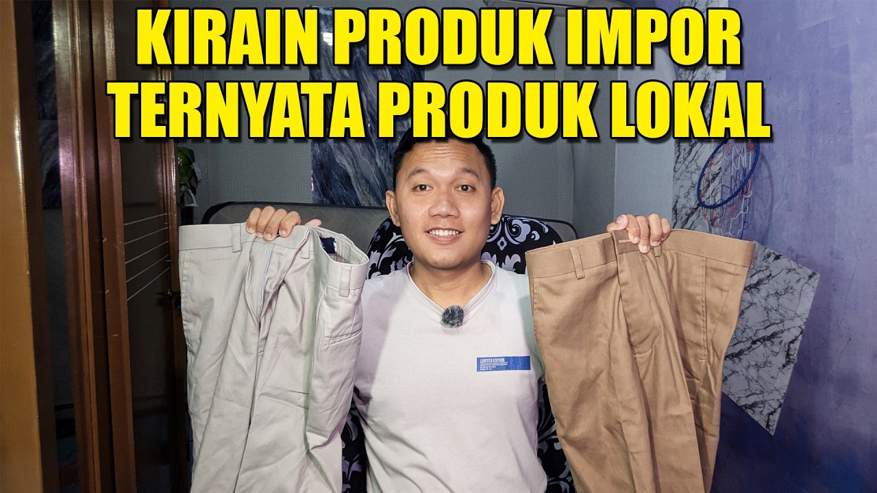 Review Jujur Celana KASUAL – Produk Lokal Rasa Brand Mahal