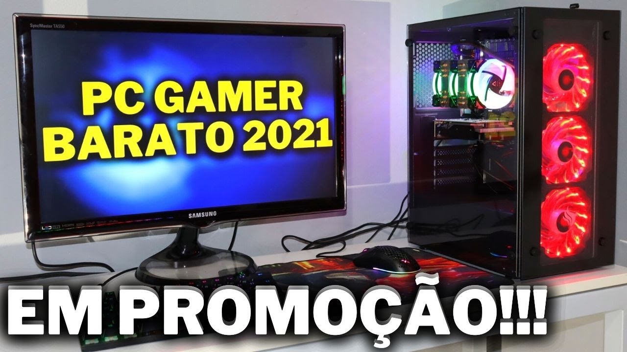 PC GAMER POTENTE E BARATO COM DESCONTO MONSTRO E RODA TUDO!!! ( UM VERDADEIRO MILAGRE )