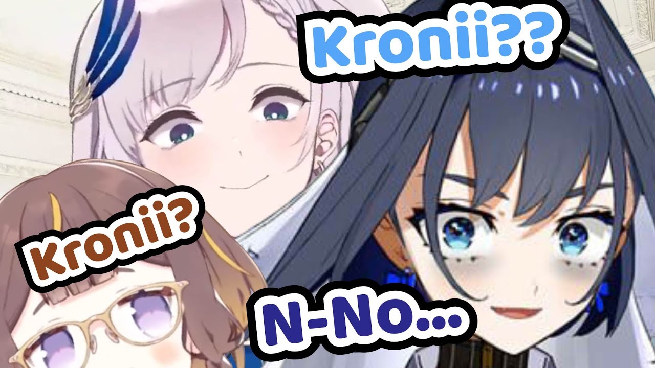 Poor Kronii Was Being Bullied by Anya and Reine【Hololive EN x ID | Kronii x Reine x Anya x Fauna】