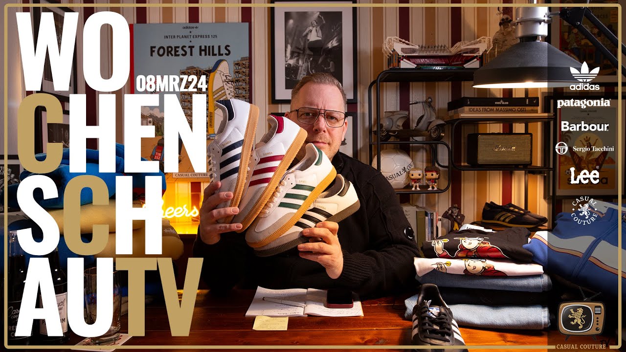 adidas Originals, Lee, Patagonia, Sergio Tacchini | Casual Couture Wochenschau vom 08.03.2024