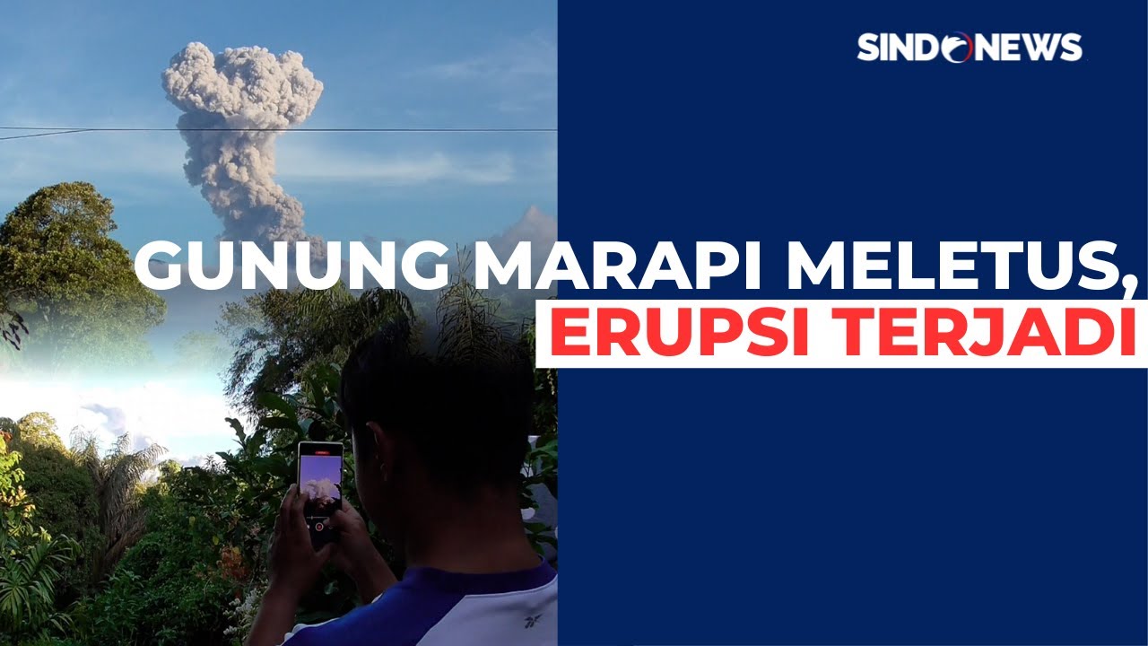 Erupsi Gunung Marapi di Sumatera Barat, Suara Dentuman Gucang Bukittinggi