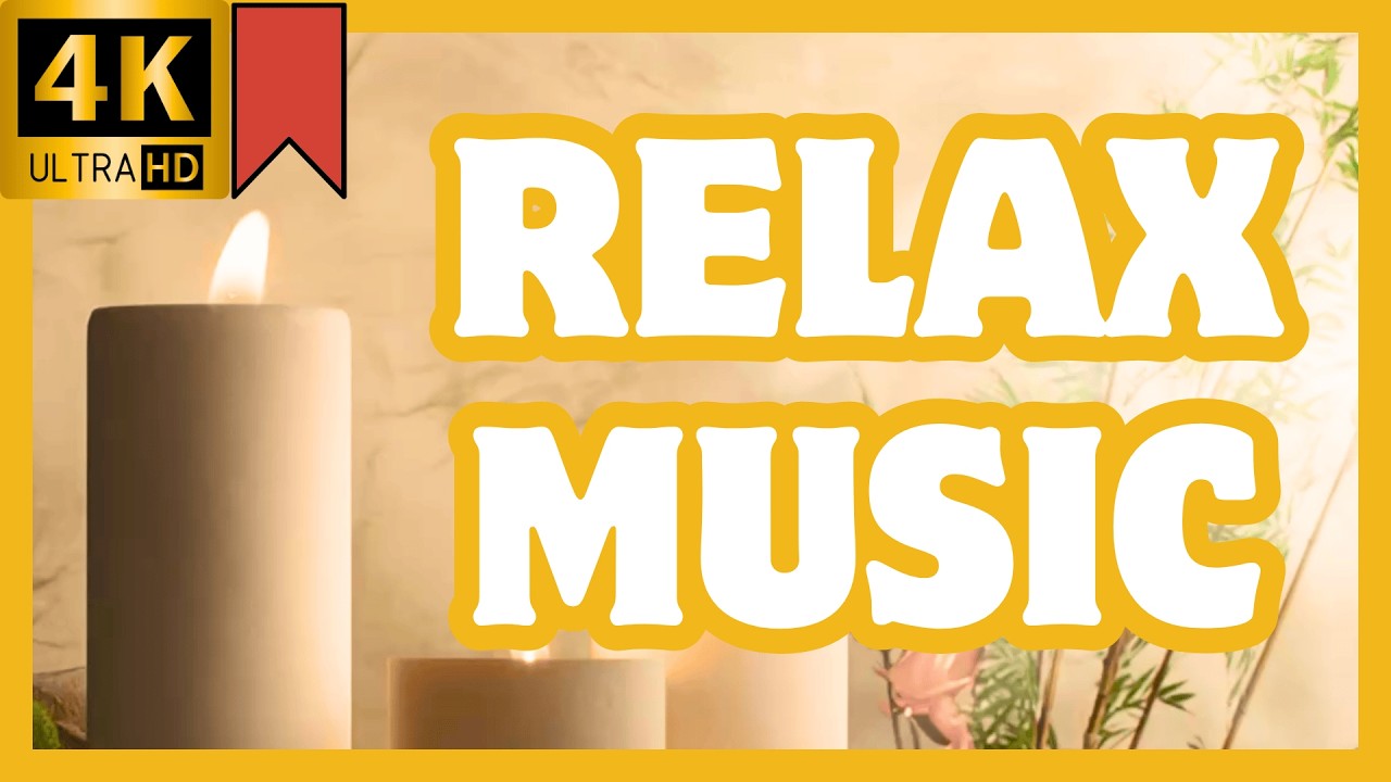 Meditation Music for Focus 🌿 Relaxing Calm Background Music for Studying & Working (4K)