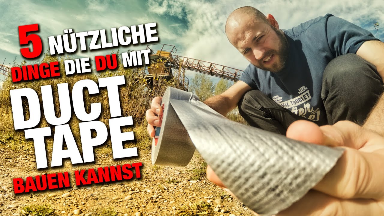 Bauen mit Panzertape 🔥 5 n&uuml;tzliche Dinge