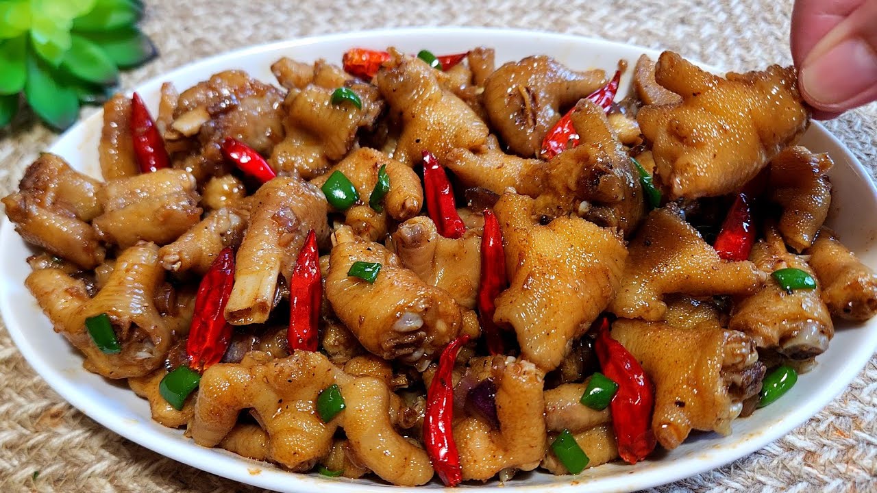 The Best Chicken Feet Recipe You'll Ever Make!!! You will be addicted!!! 🔥😲| 2 RECIPES
