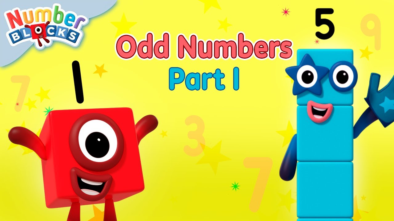 All Things Odd! | Odd Numbers - Part 1 🔴🟡🔵 | Counting 1 to 10 for Kids | @Numberblocks