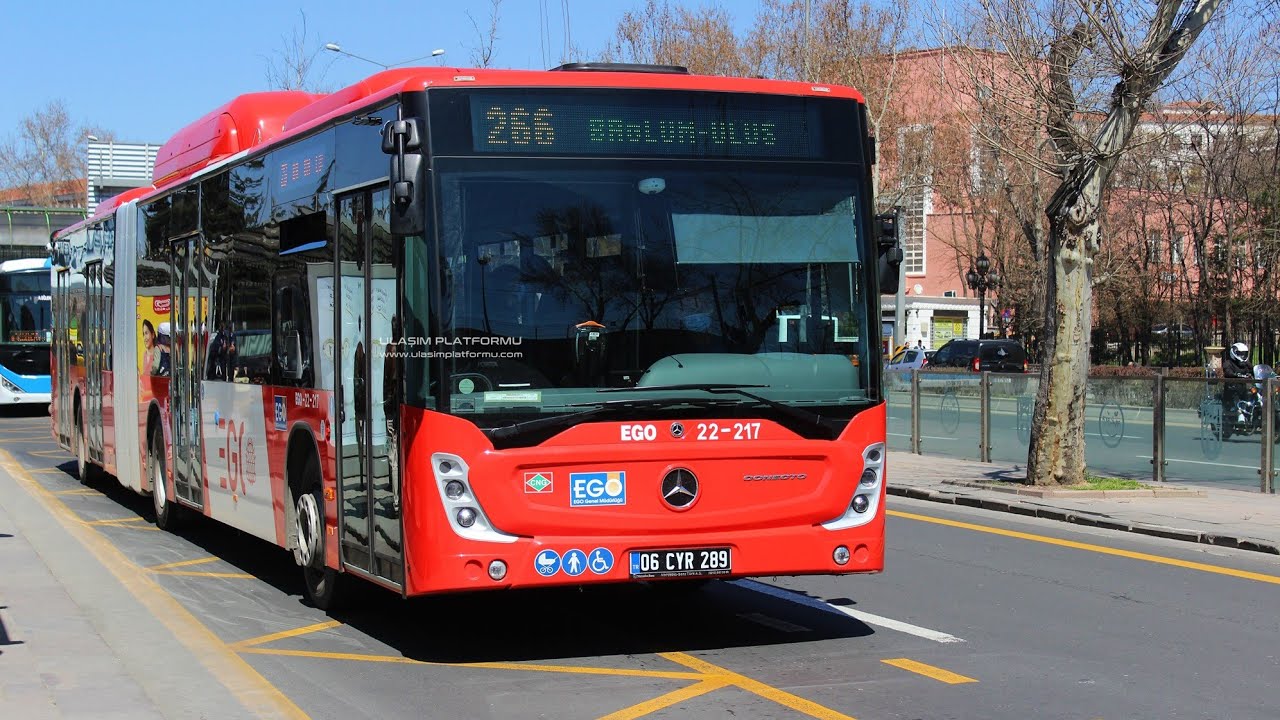 Mercedes Benz Conecto Açık Kalorifer Ve Diferansiyel Sesli Yolculuk.