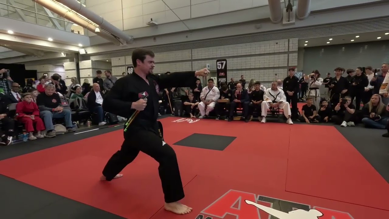 Dustin McCrainie ATA Martial Arts Creative Weapon (2025 Fall Nationals)