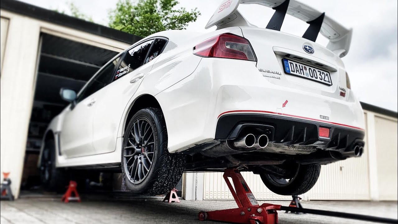 Оторвало опору двигателя на Subaru WRX STI