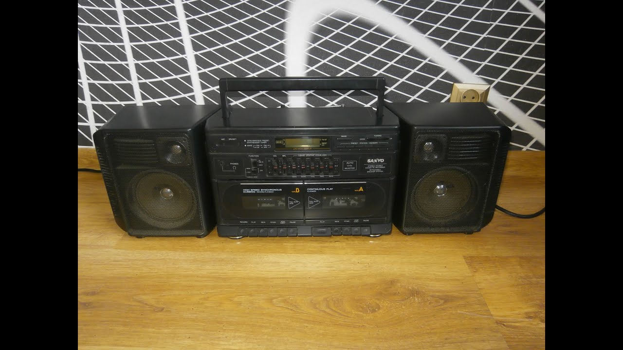 RADIOMAGNETOFON SANYO M W232LOET - FILM POGLĄDOWY