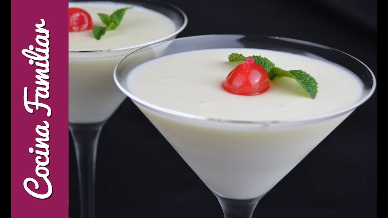 Mousse de limón fácil y económica. Receta de postre casero con limón. Recetas de Javier Romero