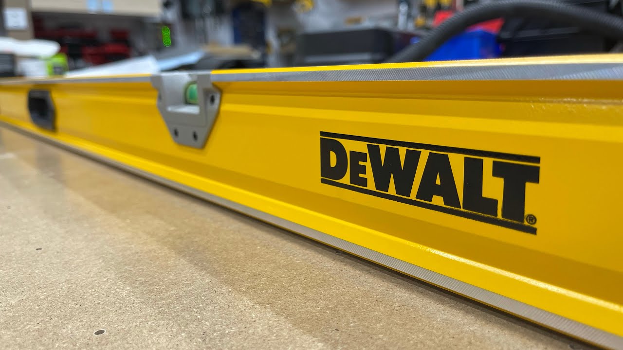 DeWalt DWHT43079 78” box level review and straightness test