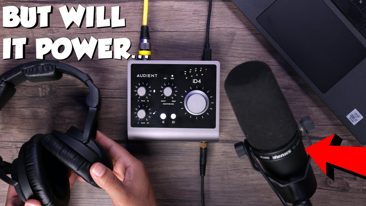 Лучший предусилитель SM7B?! | Audient iD4 Mk2 с Shure SM7B | Тест динамического микрофонного пред...