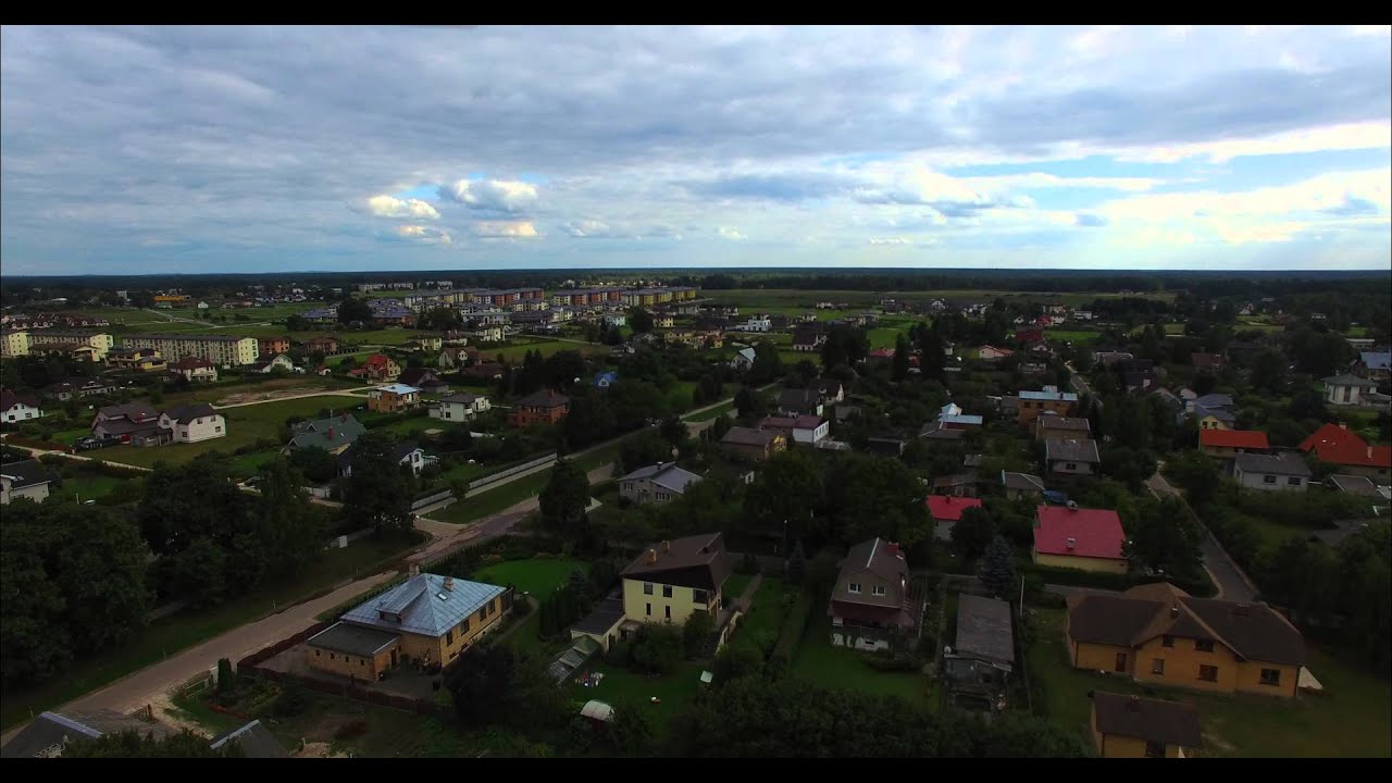 DJI Phantom 3 PRO, Marupe from sky