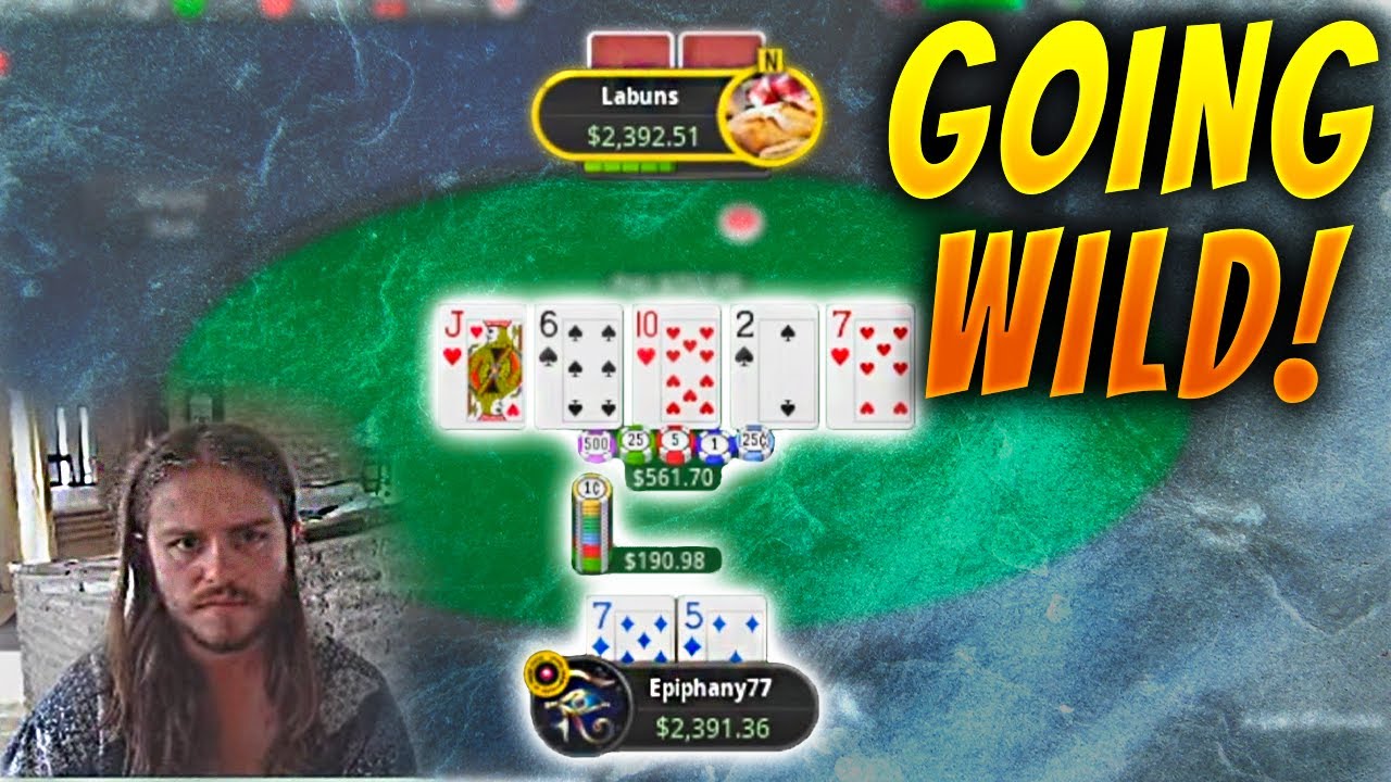 Wild, Wild, Wild Session vs a Highstakes Professional Heads Up
