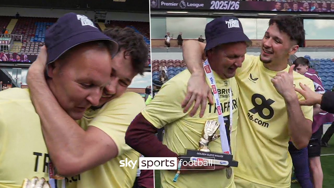 James Trafford's wholesome interview with his dad 🥺