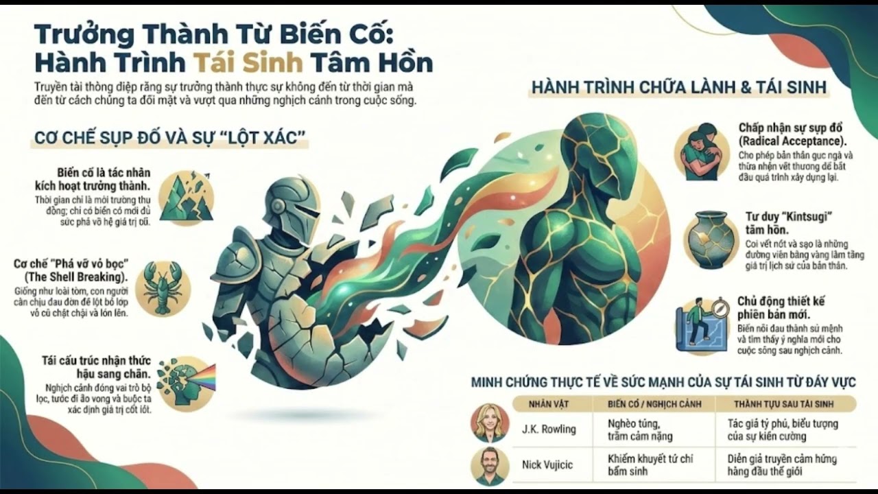Đừng Chỉ Già Đi, Hãy Lớn Lên: Cách Biến Nghịch Cảnh Thành 