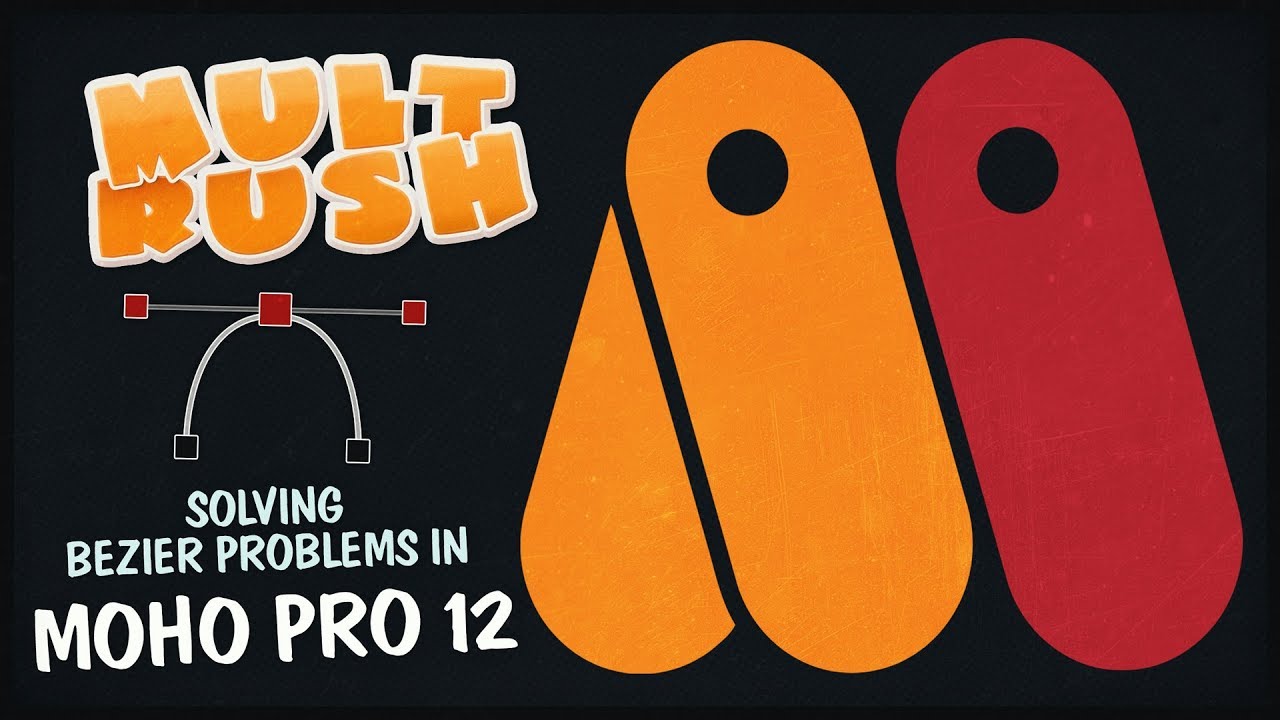 Решение проблем с Безье в Moho 12