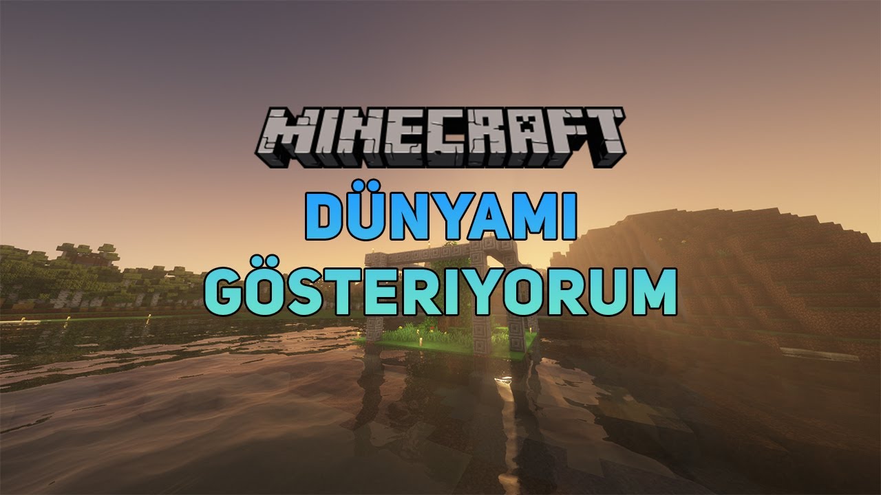 Türkçe ASMR Minecraft Dünyamı Gösteriyorum | Oyun ASMR #türkçeasmr