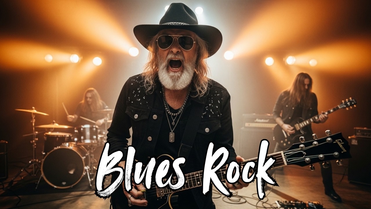 Eric Clapton, Jimi Hendrix, ZZ Top, BB King, Muddy Waters – Timeless Blues Rock & Soulful Vocals