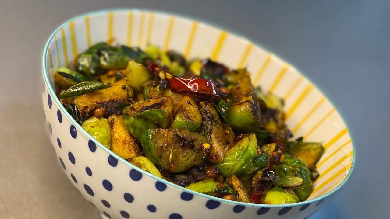 Brussels Sprouts - Indian Style | Desi Tadka | Spicy Recipe | Quick & Easy to make|