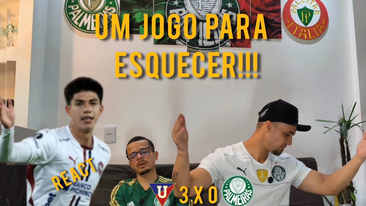 React LDU X PALMEIRAS | Melhores Momentos do jogo | A PIOR ATUA&Ccedil;&Atilde;O DO VERD&Atilde;O🤬😡🤬