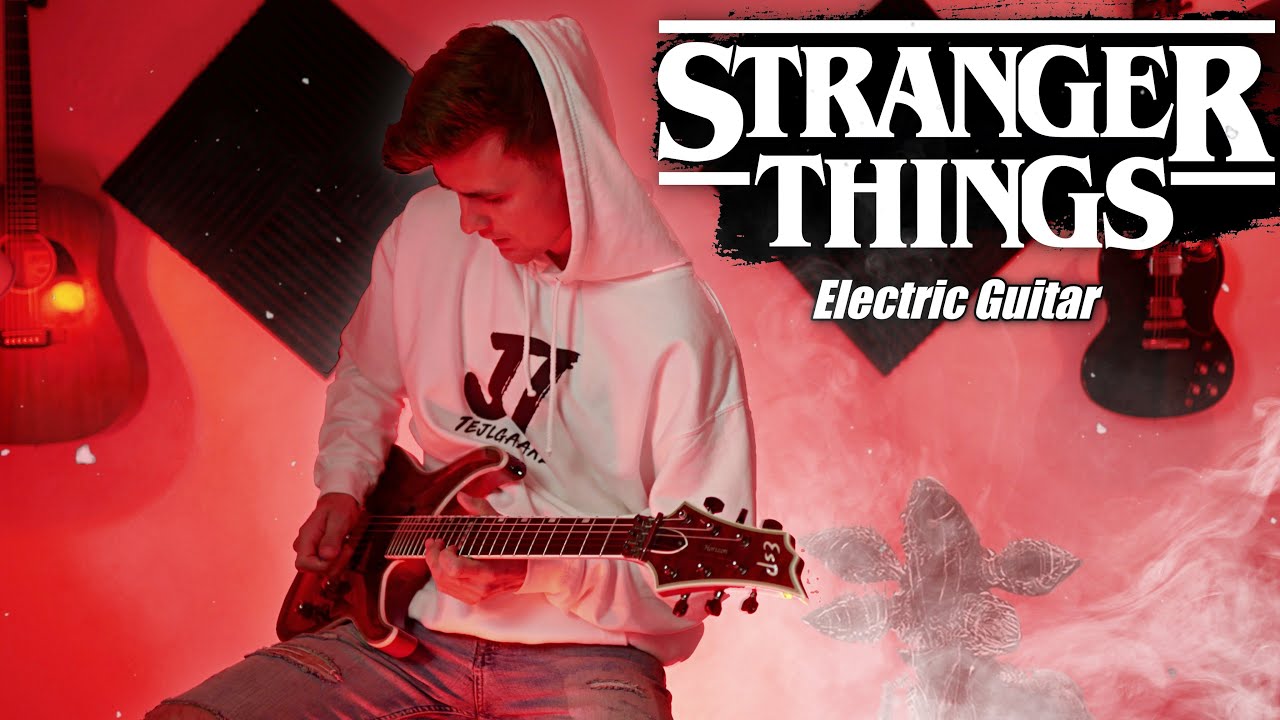 Stranger Things Theme on Electric Guitar