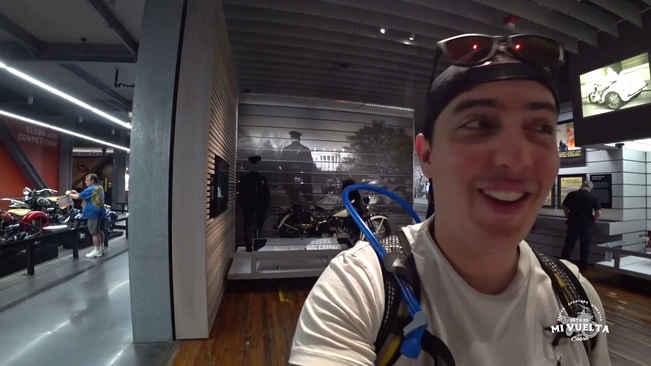Harley-Davidson museo - Milwuakee | EEUU | V-205 🌎☞Vuelta al mundo en moto.