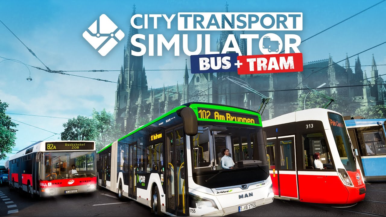 City Transport Simulator Tram_ Bus [PS5] MAN Lion´s City A47 T2_ Sandbox Modus_ Gameplay #01