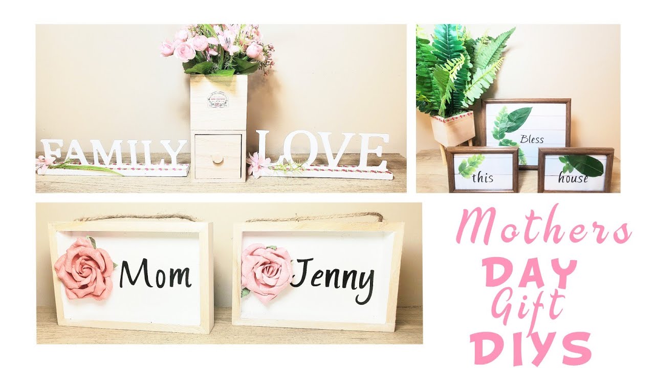 Diy Mother's Day gift ideas/home decor 2021