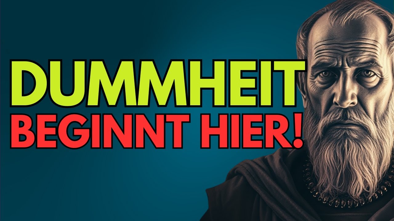 Wenn du DAS nicht verstehst, bist du DUMM!