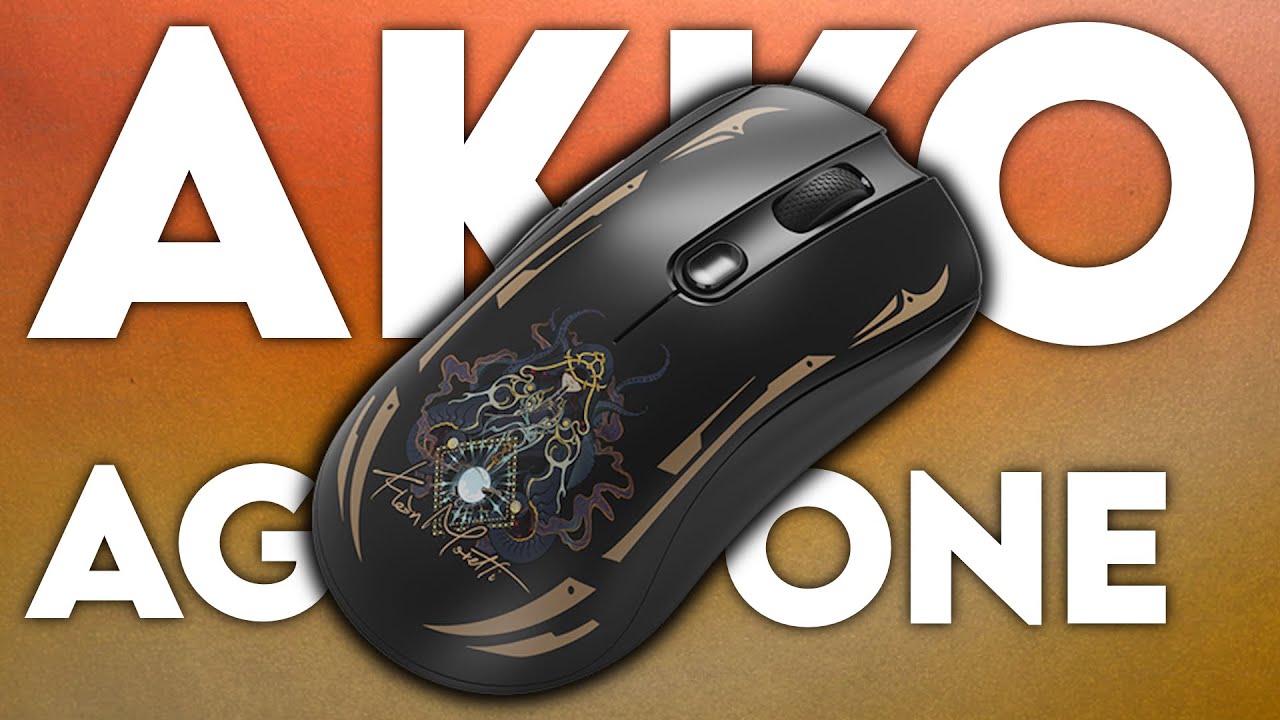 Myszka za 250ZŁ Która Cie ZASKOCZY! 🤫 AKKO AG ONE