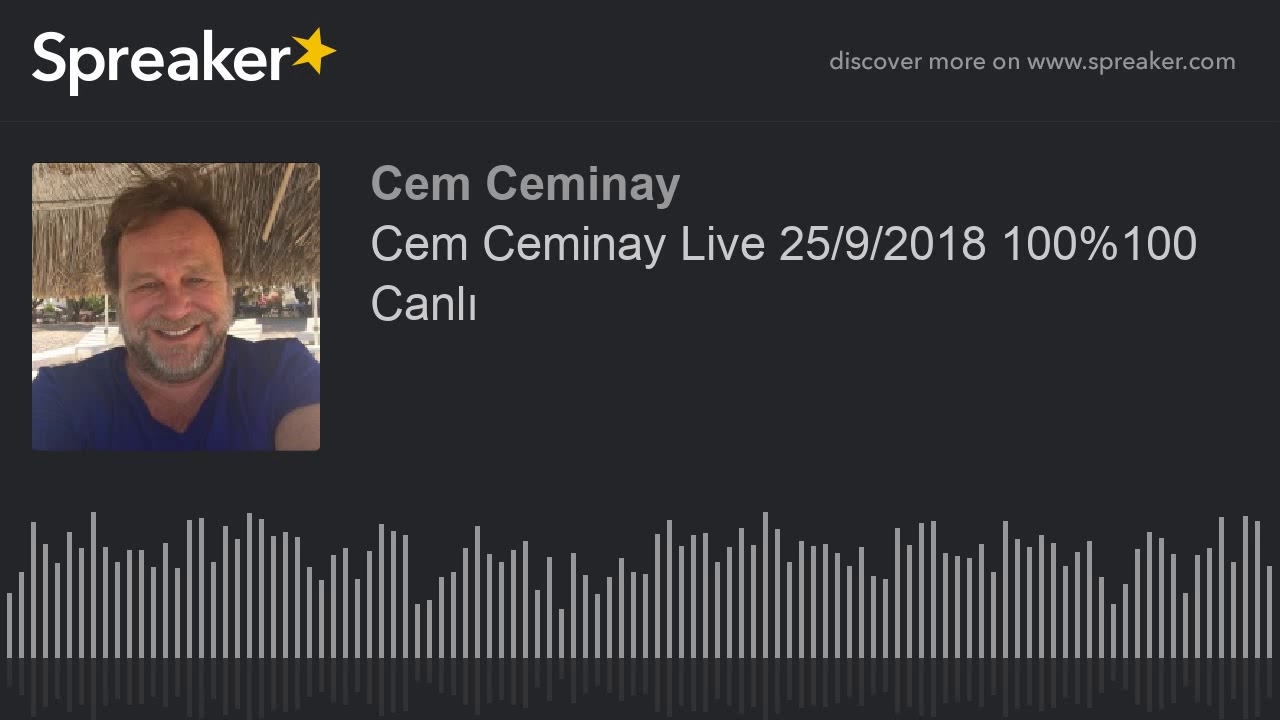 Cem Ceminay Live 25/9/2018 100%100 Canlı (part 6 of 8)