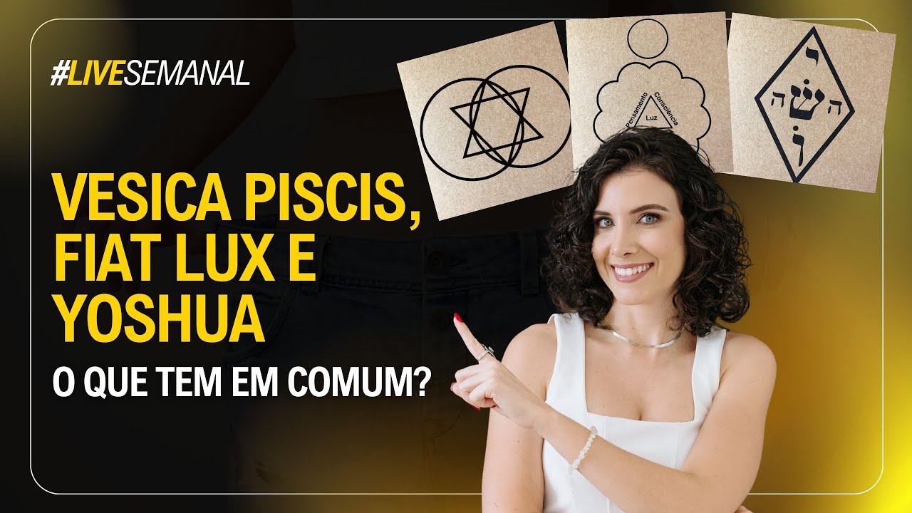 VESICA PISCIS, FIAT LUX E YOSHUA, O QUE TEM EM COMUM?| PenduLIVE #48 | Dia 03/11 às 12h08