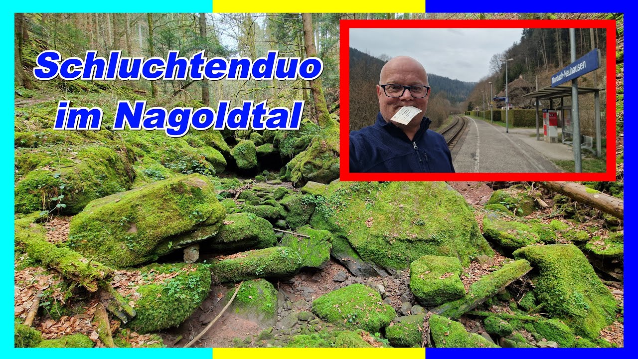 Schluchtenduo im Nagoldtal | Wolfsschlucht + Monbachschlucht | Abenteuer pur im Nordschwarzwald