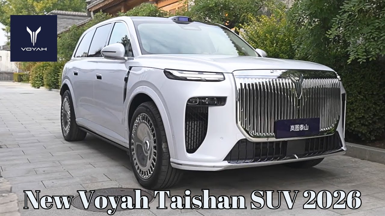 Белый цвет красивее? Внедорожник Voyah Taishan 2026 | Он круче, чем Rolls-Royce Cullinan?