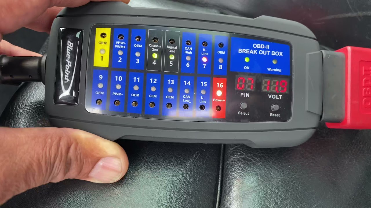 Breakout box OBD ll