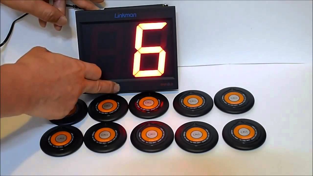 Linkman - Wireless Call System - Setting