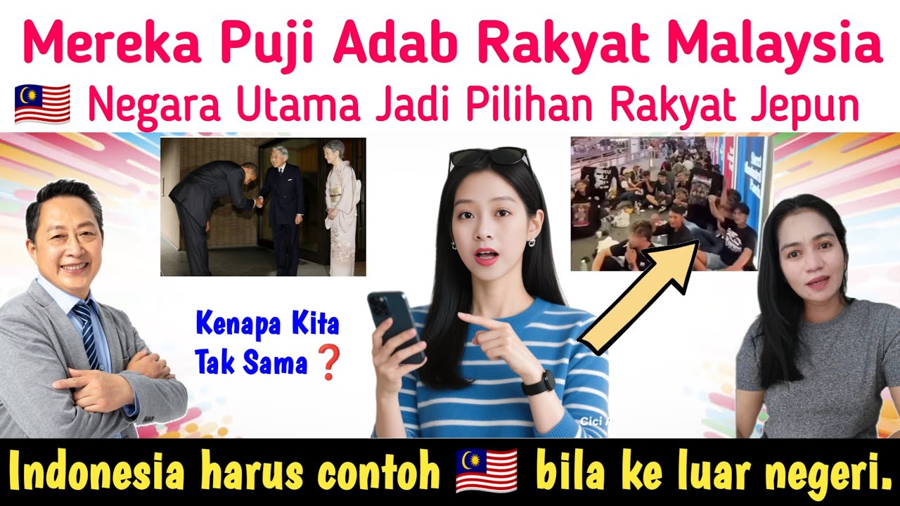 RAKYAT JEPUN BERANI KATA ADAB RAKYAT MALAYSIA TAK SAMA DGN NEGARA LAIN