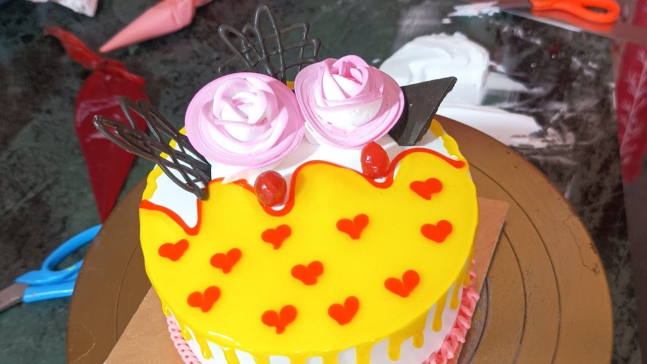 Pineapple 🍍 cake recipes video 