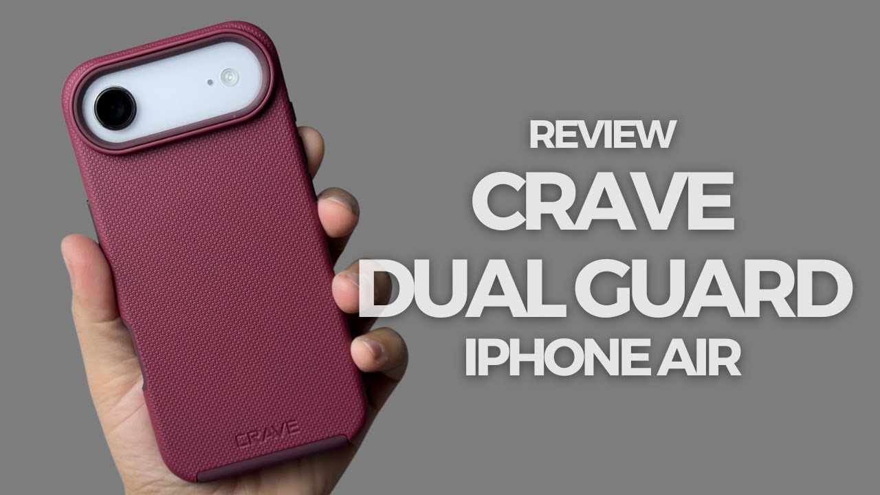 Review | Funda Crave Dual Guard para el iPhone Air - Para cuando necesitas ese extra de protección