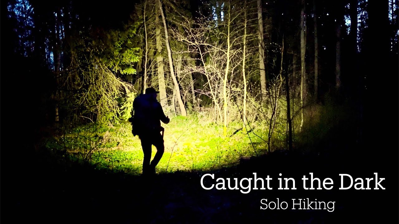 Caught in the Dark || Silent Night Hiking || Sweden Solo Travel