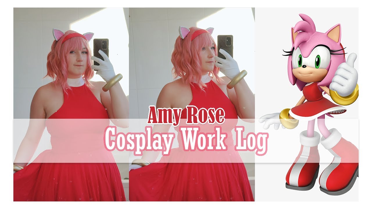 Amy Rose Cosplay [Work Log]