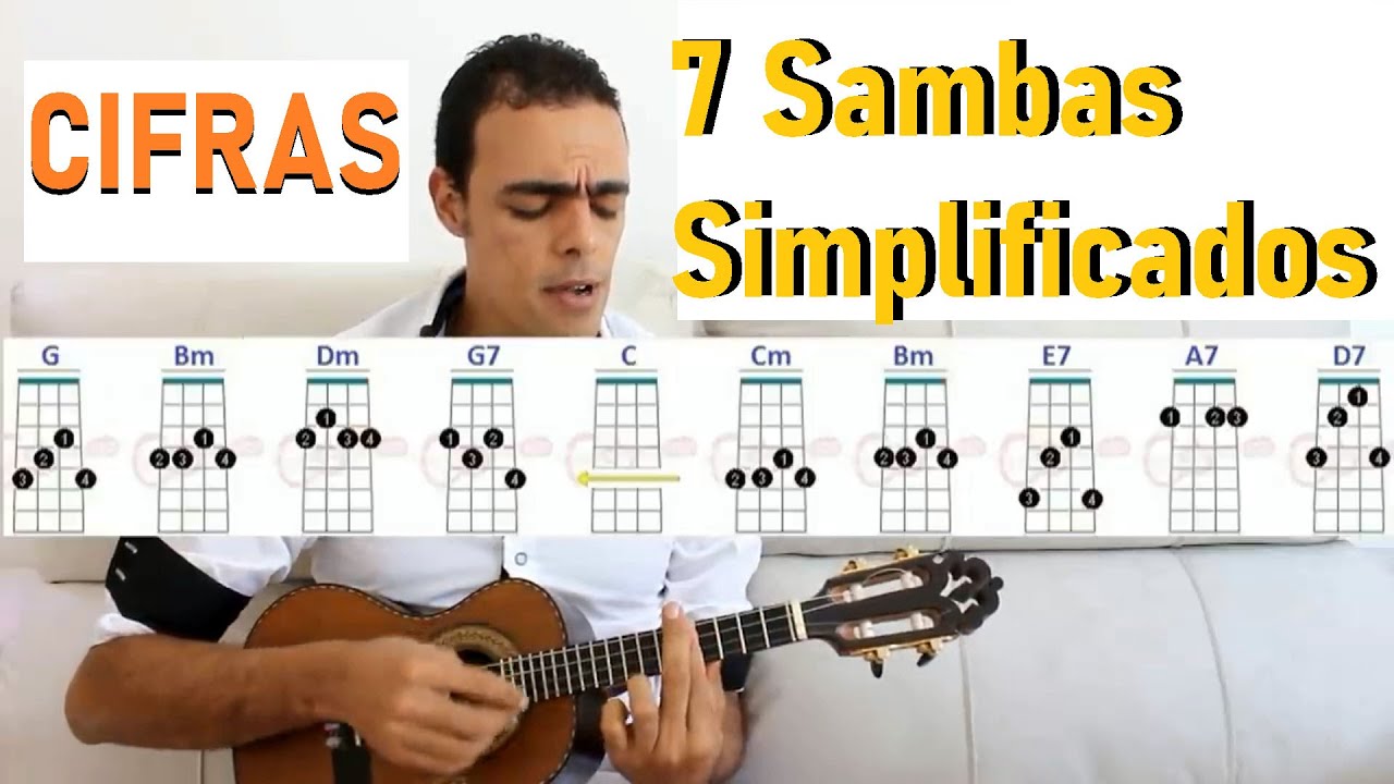 Cifras / 7 músicas com os mesmos acordes -