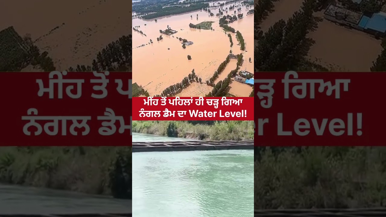 Nangal Dam water level rises even before the rains! #bhakradam #nagaldam #bbmb