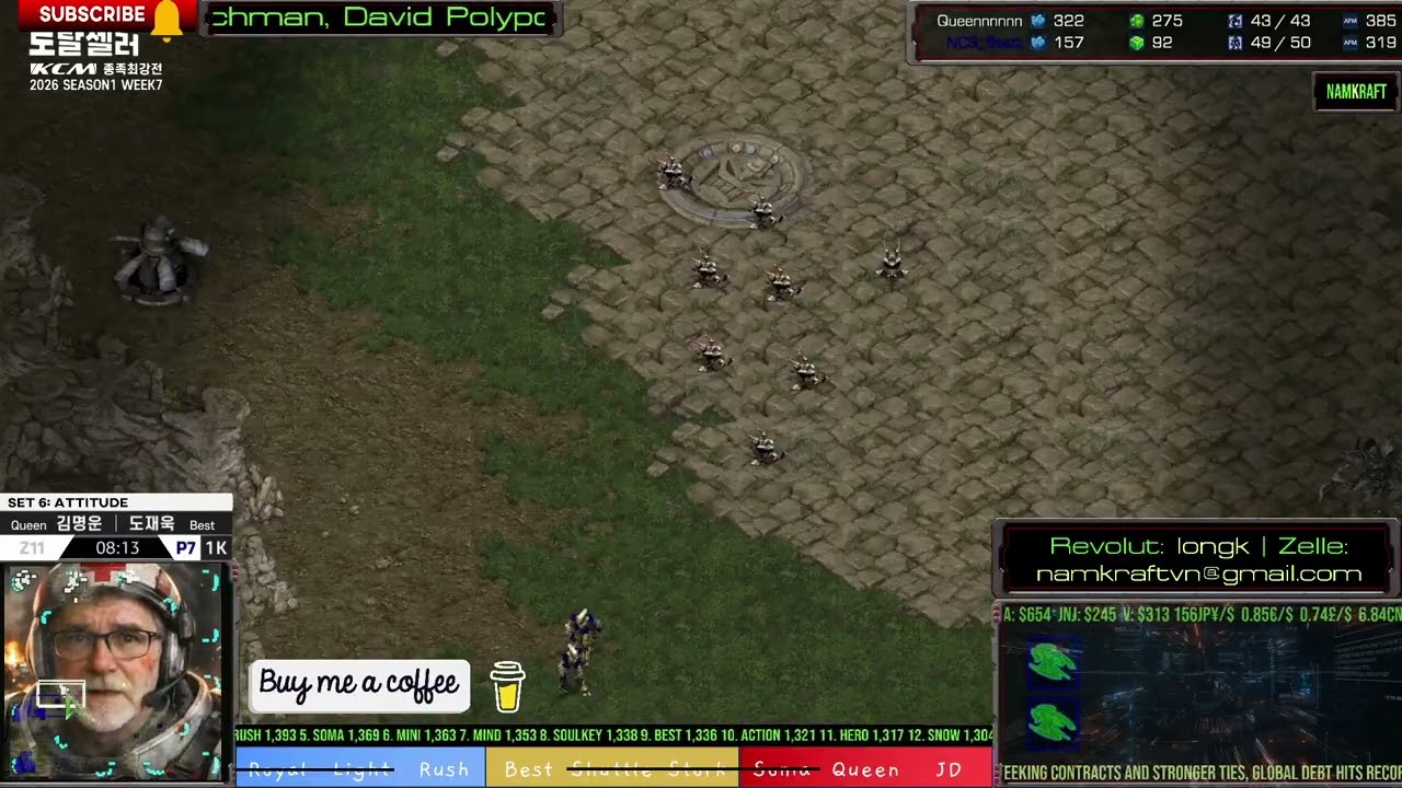 KCM 2026 S1 W7 Set 6 @ Attitude | Starcraft Commentary
