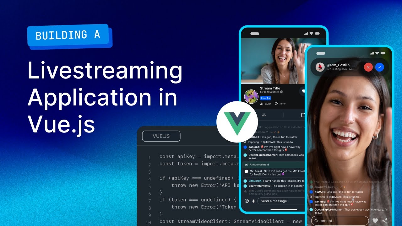 How to build a Vue.js Livestreaming App powered by WebRTC